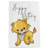 Kat Medium Cadeauzakje (Voorkant)