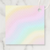 Kat Meeuwmeisje Verjaardagsfeest Bedankjes Labels (Achterkant)