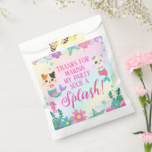 Kat Meeuwmeisje Verjaardagsfeest Bedankzakje (Gezegeld)