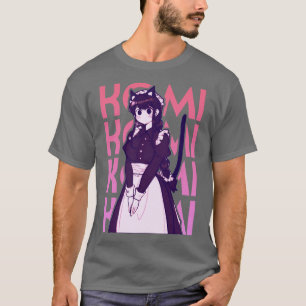 Kat Meisje Maid Komi T-shirt