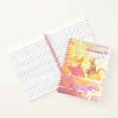 Kat Meisje Prinses & Kat Ridder Jongen Spiraal Not Notitieboek (Binnen)