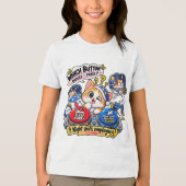 Kat Meme | Grappig Schattige Kat Humor Design Tri-Blend Shirt (Voorkant)