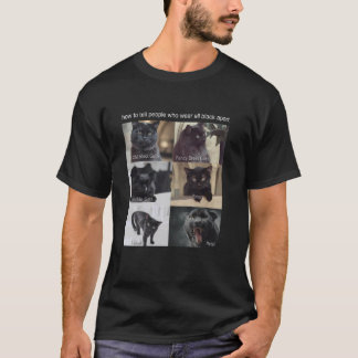 Kat Meme T-shirt Grappige Kat Grappige Kitty Meow 