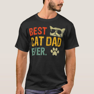 Kat Mens Beste Kat Vader Ooit Grappige Kat T-shirt