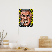 Kat-Mens van de Maan Poster (Keuken)