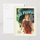 Kat mensen, film briefkaart (Voorkant / Achterkant)