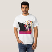 Kat Meow T-shirt (Voorkant volledig)