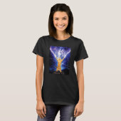 Kat Merch Kat Bliksem On Berg T-shirt (Voorkant volledig)