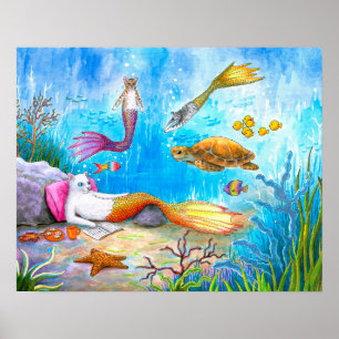 Kat mermaid 31 poster