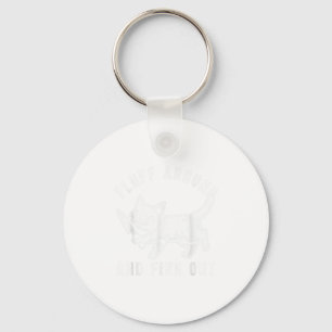 Kat Mes Pluizen Rond En Ontdek _1  Sleutelhanger