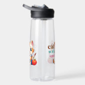 Kat met Apple-85242 Waterfles (Rechts)