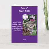 Kat met Attitude Card Kaart (Achterkant)