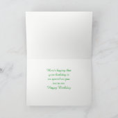 Kat met ballonnen Kaart van afgelopen dag voor kin (Binnen)