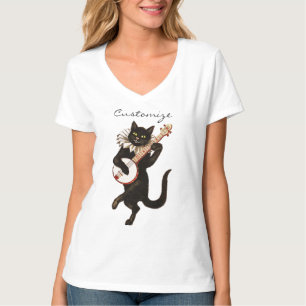 Kat met Banjo Thunder_Cove T-shirt