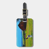 Kat met Barns Bagagelabel (Voorkant verticaal)