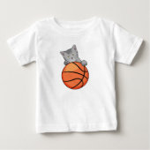 Kat met Basketball (Voorkant)