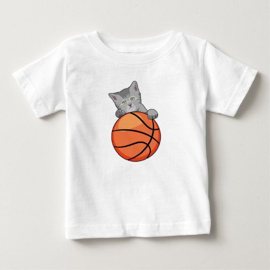 Kat met Basketball (Voorkant)