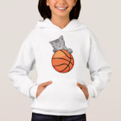 Kat met Basketball (Voorkant)
