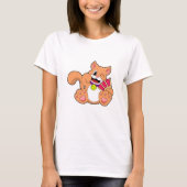 Kat met Bell T-shirt (Voorkant)