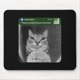 Kat Met Beweging Meme Ringen Muismat