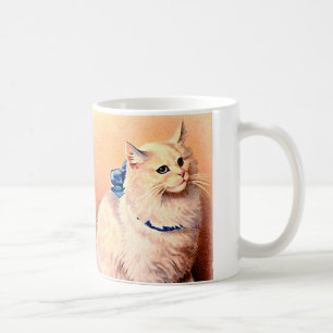  kat met blauwe poot koffiemok