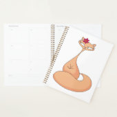Kat met Bloem Schattige Kawaii Poes Planner (Display)