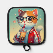 KAT MET BOBA PANNENLAP (Voorkant)