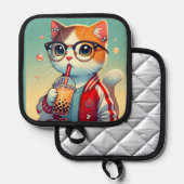 KAT MET BOBA PANNENLAP (Voorkant / Achterkant)