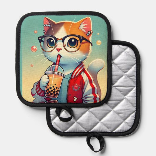 KAT MET BOBA PANNENLAP (Voorkant / Achterkant)