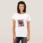 Kat met bovenaan t-shirt (Voorkant volledig)