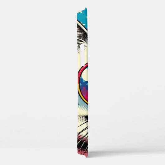 Kat met bril Case-Mate iPhone case (Achterkant / Rechts)