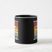 Kat met brute kerst op de Naughty-lijst Mok (Midden)