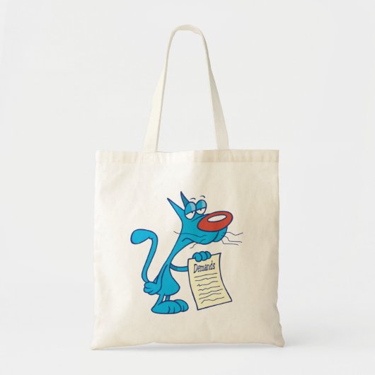 Kat met Canvas tas voor vereisten (Voorkant)