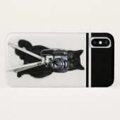 Kat met de camera Case-Mate iPhone case (Achterkant (horizontaal))