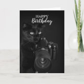 Kat met de camera kaart (Voorkant)