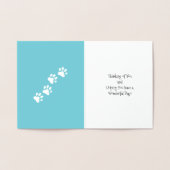 Kat met de Kaart van de Folie van de Drukken van d (Binnen)