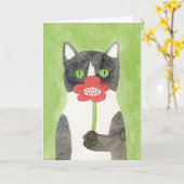 Kat met de Kaart van de Nota van de Bloem (Gele Bloem)