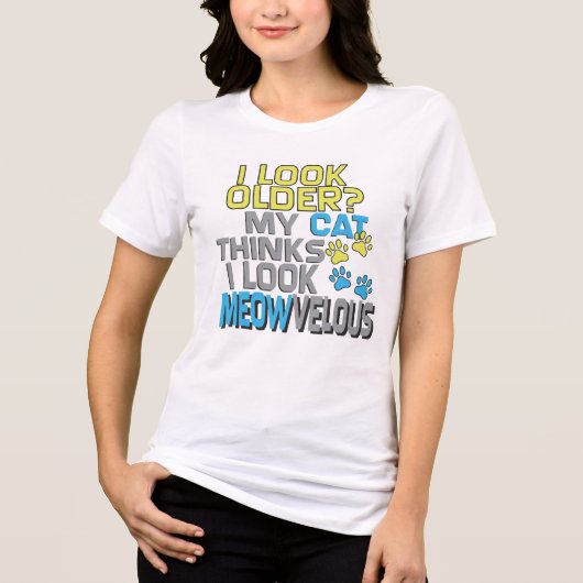Kat met de naam Funny Birthday T-Shirt (Voorkant)
