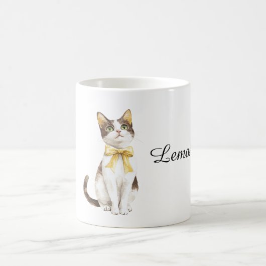 Kat met de naam Lemon Koffiemok (Center)