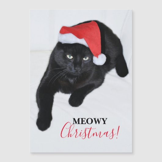 Kat met de Rode Kerstman (Voorkant)