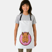 Kat met Donut Schort (Insitu)