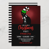 Kat met een Funny pet en een Scarf Kaart (Voorkant / Achterkant)