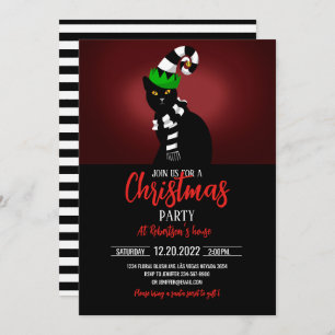 Kat met een Funny pet en een Scarf Kaart