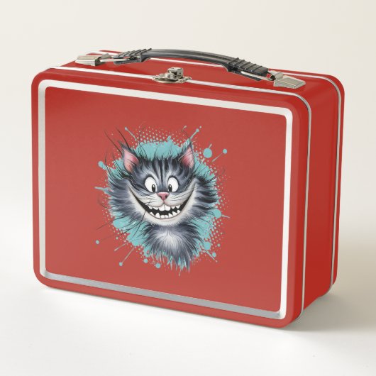 Kat met een glimlach. (Voorkant)