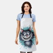 Kat met een glimlach. schort (Gedragen)