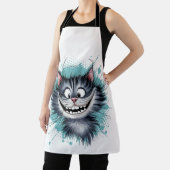 Kat met een glimlach. schort (Insitu)