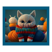 Kat met een "hoofdletter A"-houding