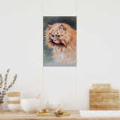 Kat met een monocle, Louis Wain Poster (Keuken)