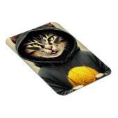 Kat met een pan van garen magneet (Rechterzijde)