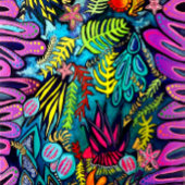 Kat met een regenboogdeken kaart